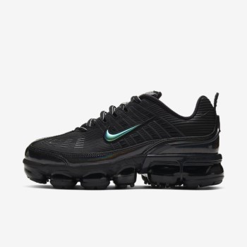 Nike Air VaporMax 360 - Női Utcai Cipő - Fekete/Sötét Szürke/Fekete/Fekete